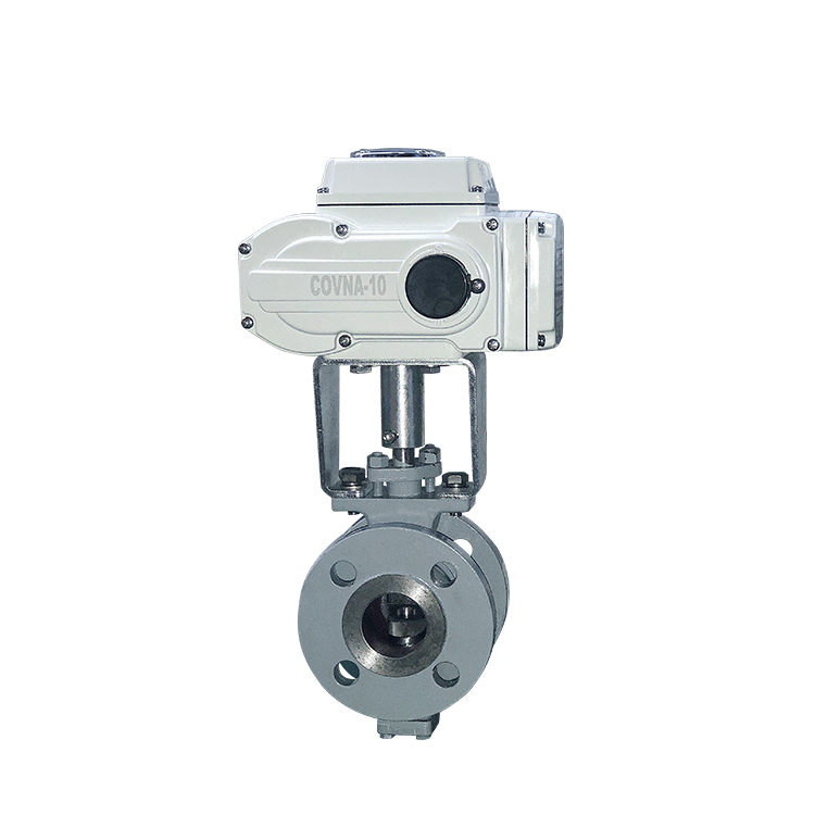 HK60-Q-V-F電動(dòng)V型法蘭球閥（可防爆）